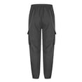 thumbnail image 5 of Tactical Pants For Men Ripstop Water Resistant Cargo Pants Hiking Pant Men With Pockets Drawstring Lightweight, 5 of 6