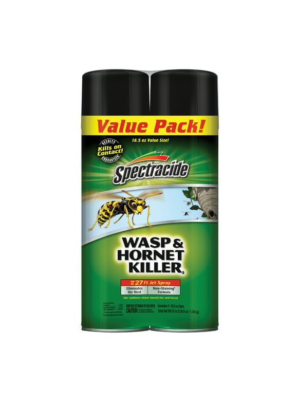 Spectracide 18.5oz Wasp & Hornet Twin Value Pack