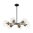 thumbnail image 3 of Nuvo Lighting - Axis-6 Light Chandelier in Industrial Style-29.63 Inches Wide by, 3 of 5