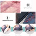 thumbnail image 6 of Pillow Case Plush Pillow Pink Moon Pattern Case standard size/King size/Queen size Bed Pillow Pillowcases, 6 of 9