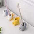 thumbnail image 3 of GROWTH TANK 4 Pcs Support de Brosse à Dents en Résine pour Enfants et Adultes Porte-Stylo Crayon, 3 of 9