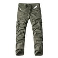 thumbnail image 2 of Todqot Men's Cargo Pants- Abrasion Resistant Multiple Pockets Relaxed Fit Stretch Casual Sweatpants Gray XL, 2 of 9