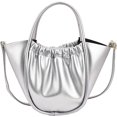 thumbnail image 1 of LinYooLi Soft Handbag for Women Fashion Ruched Basket Shoulder Bag Small Cute Soild Hobo Bag, 1 of 6