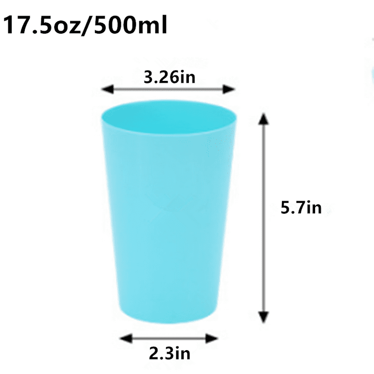 Restaurant Grade BPA Free 12oz Clear Plastic Cup 24pk. Break Resistant  Drinking Glasses. Reusable, S…See more Restaurant Grade BPA Free 12oz Clear