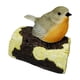thumbnail image 5 of Estatua de pájaro, figura de pájaro de simulación, colección artesanal, adorno de pájaro LED pájaro marrón, 5 of 9