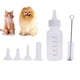 thumbnail image 3 of 6 unids/set biberón para perros con cepillo 50ml jeringas para pezones de perro para mascotas recién nacidas, 3 of 9