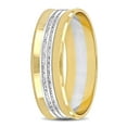 thumbnail image 3 of Everly Women's 10k Two-tone Gold Wedding Ring, 3 of 7
