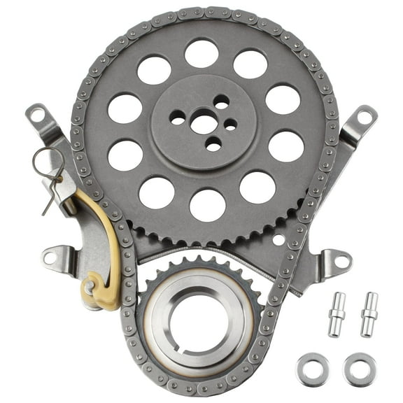 BOXI Timing Chain Kit Fit for 1999-2007 Chevy GMC Isuzu Olds-mobile/Astro Blazer Silverado Express Safari Savana 1500 2500 P30 S10 Hombre Sonoma Jimmy 4.3L V6 | Replace 9-3212 TK3129