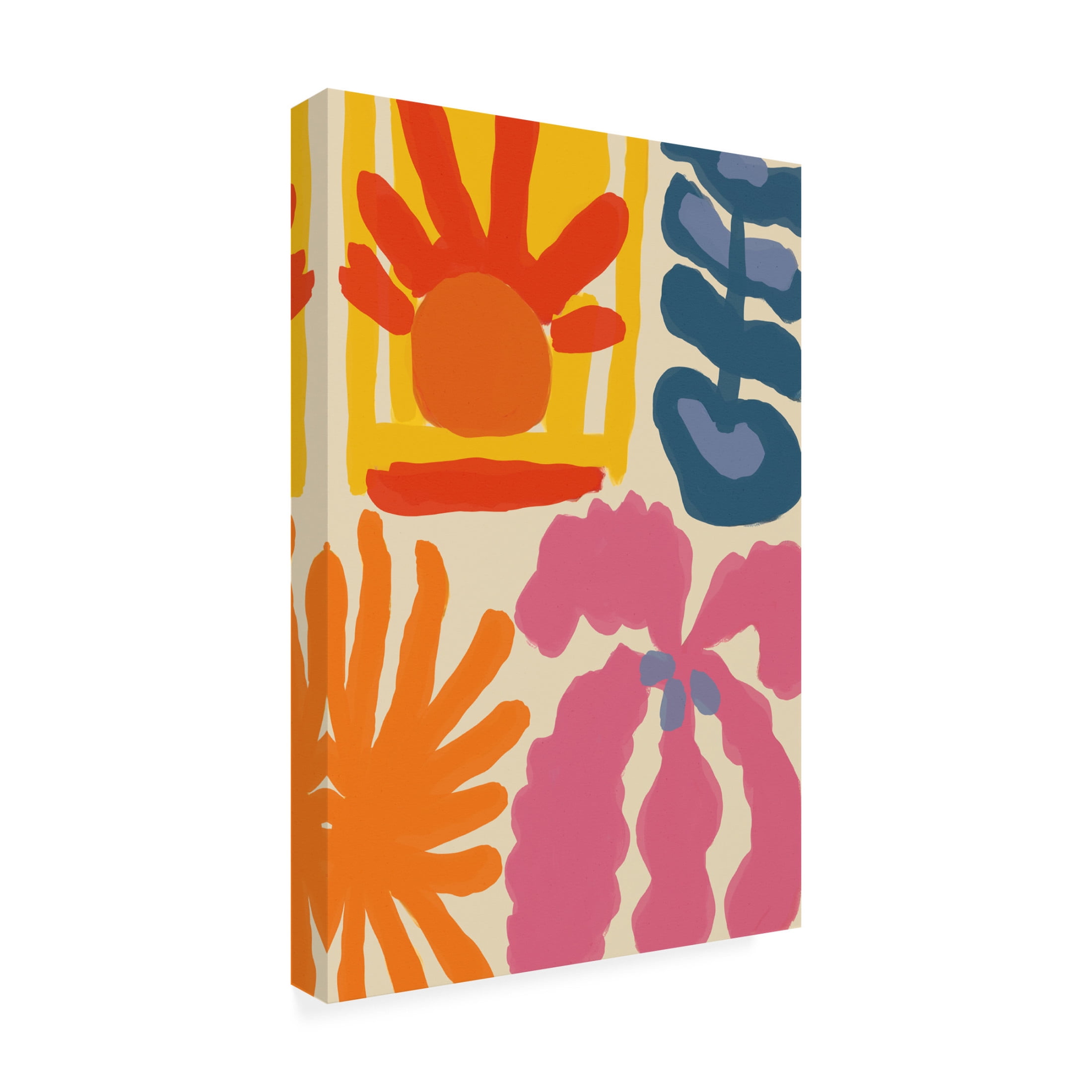Trademark Fine Art Treechild Happy Summer No 2 Canvas Wall Art