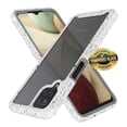 thumbnail image 1 of Sturdy Clear Case for Samsung Galaxy A12 5G / Galaxy A13 5G, Tekcoo Full Body Heavy Duty Protection Tempered Glass Screen Protector Shockproof Rugged Case Cover -Clear, 1 of 11