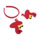 thumbnail image 5 of WHAMVOX Accesorio Decorativo Rojo De Tela Para Con De Para, 5 of 7