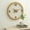 White Solid Round 24" x 2" x 24", variant on DecMode 24 x 24 In. White Wood Farmhouse Wall Clock