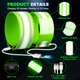 thumbnail image 4 of Brazalete LED recargable con bandas reflectantes de alta visibilidad para running ciclismo y caminatas nocturnas ajustable para hombres mujeres y niños, 4 of 7