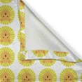 thumbnail image 4 of Ambesonne Animals Valance Pack of 2, Circus Lion Motifs, 54"X18", Pale Orange Yellow, 4 of 5