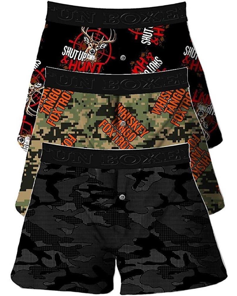Fun Boxers Camouflage Hunting Men's Boxer 3Pack Underwear Short Walmart Canada