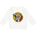 thumbnail image 2 of Inktastic Roaring Tiger Design Toddler Sweatshirt, 2 of 4