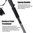 thumbnail image 7 of IC ICLOVER Pair 2 Trekking Poles Lightweight Aluminum Hiking Poles with Quick Adjustable Flip Locks, Collapsible Walking Sticks for Women, Men & Seniors, Black, 7 of 7