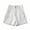 White, variant on Kids Girls Leather Shorts High Waisted Straight Leg Y2K Shorts with Pockets Elastic Half Zip Skinny Going out Slim Fit Outfit