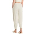 thumbnail image 2 of Pantalones de Yoga Largos para Mujer, Deportivos, Ajustados, Informales, Cómodos, para Gimnasio, Senderismo, Cintura Elástica, Color Leche de , Talla M, 2 of 8
