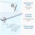 thumbnail image 7 of Acrylic Riser Clear Display Risers, Ngxiha Perfume Stand Organizer, Clear Acrylic Shelf Risers for Display Stands for Food, Tabletop Use, Figurines, Clear Cupcake Stand Risers, 7 of 7