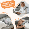 thumbnail image 6 of Dreamegg Heating Pad for Period Cramps Relief, Microwavable Heating Pads, Gray, 6 of 11