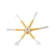 thumbnail image 1 of Reemplazo de robots de barrido Cepillos laterales de 6 brazos para Irobot Roomba 500 600 700 Series Robotic, 1 of 5