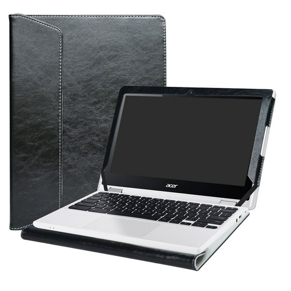 Alapmk Protective Case Cover for 11.6" Acer Chromebook R11 CB5-132T C738T/Acer Chromebook 11 CB3-131/Acer Spin 1 SP111-33 & CTL Chromebook NL71CT-L Laptop(Not fit Spin 1 SP111-32 SP111-31),Black