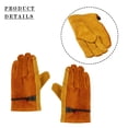 thumbnail image 3 of Premium Cowhide Work Gloves Thorn Proof And Comfortable Fit For Gardeners, 3 of 8