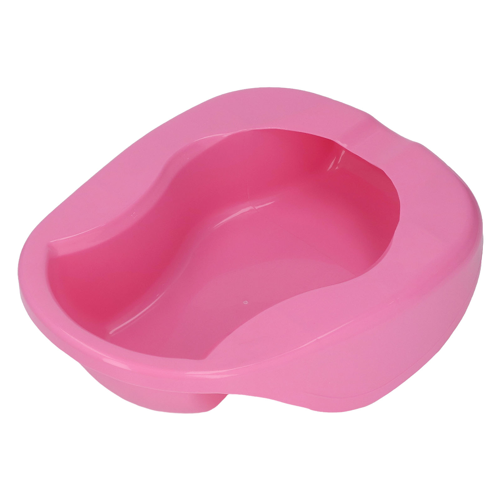 Nursing Bedpan, Larger Capacity Bed Bound Bedpan For Hospital For Elderly Pink