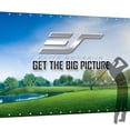 thumbnail image 5 of Elite Screens 8' x 8' Folded GolfSim DIY ImpactWhite Sports Simulation Screen, 5 of 6