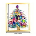 thumbnail image 2 of DIY Christmas Jewelry Tree Art Kit, Decorative Holiday Craft Set, Handmade Tree Ornament Project for Adults Beginners, Tabletop Shelf Desk and Home Christmas Decor, 2 of 5