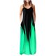 thumbnail image 1 of Mujer Casual Tallas grandes Tie-dy Gradient Cuello redondo Bolsillos Sin mangas Maxi Vestido largo Fridja  hj797, 1 of 5