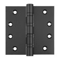 thumbnail image 1 of Stainless Steel Black 4Inch Door Hinges for Exterior Doors Ball Bearing Door Hinges 4In X 4In Door, 1 of 5