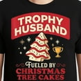 thumbnail image 3 of Trophy Husband Fueled By Christmas Tree Cakes Xmas – T-Shirt, Hoodie & Sweatshirt – Holiday Humor – Fun Gift for Husbands, 3 of 6