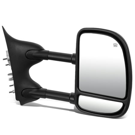 For 1999 to 2007 Ford Super Duty Powered Adjustment+Heated Tow Towing Mirror (Right /