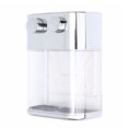 thumbnail image 1 of Dispensador doble de jabón manual para pared - 2 tanques de 400ml - ABS plástico mate - Ideal para hoteles y baños, 1 of 6
