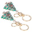 thumbnail image 1 of 2 x Christmas Tree Keychain Pendants - Fashionable Durable Gift-Set Accessories, 1 of 5