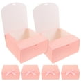 thumbnail image 3 of SHINYPASING Paper Cake Boxes with Elegant Bowknot for Bakery and Gift Wrapping Suitable for Regular Sized Cakes 6 Pieces, 3 of 8