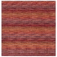 thumbnail image 2 of SAFAVIEH Himalaya Lagrange Solid Wool Area Rug, Red/Multi, 6' x 6' Square, 2 of 6