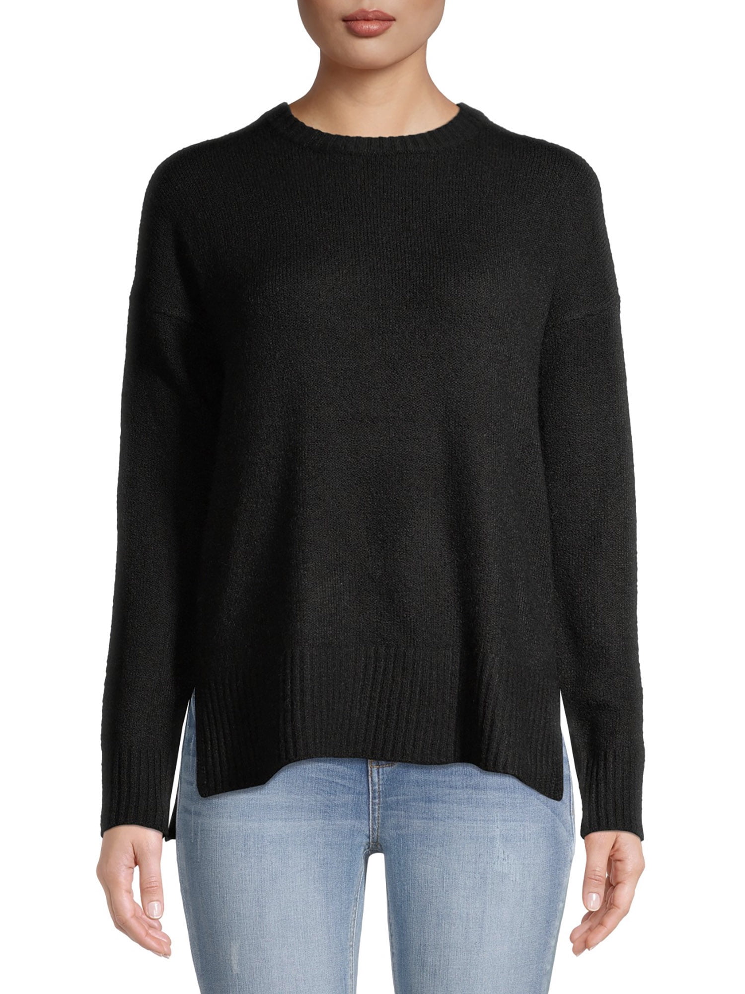 Tru Women's Cozy Crewneck Sweater 