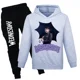 thumbnail image 4 of Sudadera con capucha Wednesday Adams para niños, sudadera con capucha para niños y niñas, sudadera estampada para niños pequeños de 3 a 12 años, conjunto deportivo, abrigo, ropa negra, 4 of 4
