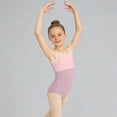 thumbnail image 3 of Agkizg Girls Solid Color Camisole Leotard, Sleeveless Ballets Dance Wear for Big Girls Crew Neck Stretchy Practice Leotard, Sizes 3-15 Years, 3 of 6