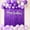 Purple, variant on 53 Pcs Party Decorations Balloons Banners Happy Birthday Kit Blue Party Foil Curtain Boys Men Women Décor Supplies