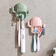 thumbnail image 4 of Miangastore Nail Free Towel Racks Pink 2Pcs 16X15X4Cm, 4 of 8