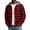 Red-#Y001, variant on Dweltoz Men's Plaid Flannel Hoodie Shirt Fashion Casual Long Sleeve Button Up Jacket with Pocket Fall to Winter,Red XL