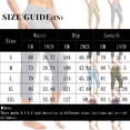 thumbnail image 2 of VV AVEORS Capri Pants For Women High Waist With Pockets Cropped Yoga Pants Workout Leggings Loose Straight Leg Stretch Pedal Light Blue S, 2 of 6