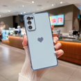 thumbnail image 3 of Compatible with Samsung Galaxy S20 FE Case,Love Heart Pattern Electroplated Design Soft TPU Shockproof Protective Phone Case Full Camera Lens Protection Cover for Samsung Galaxy S20 FE-Blue, 3 of 10