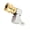 Silver, variant on 1/4 Inch Rotating Sprays Head Garden Sprinkler Head With 360 Degree Adjustment