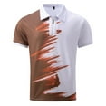 thumbnail image 3 of Muscle Fit Dress Shirts Stretch Slim Fit Short Sleeve, 3 of 5