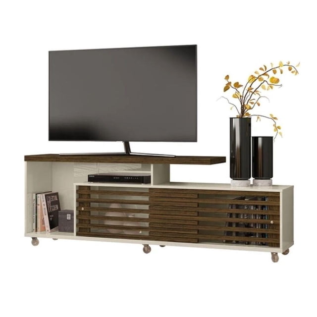 Mesa TV Móveis-MX Moderna Off White - Savana